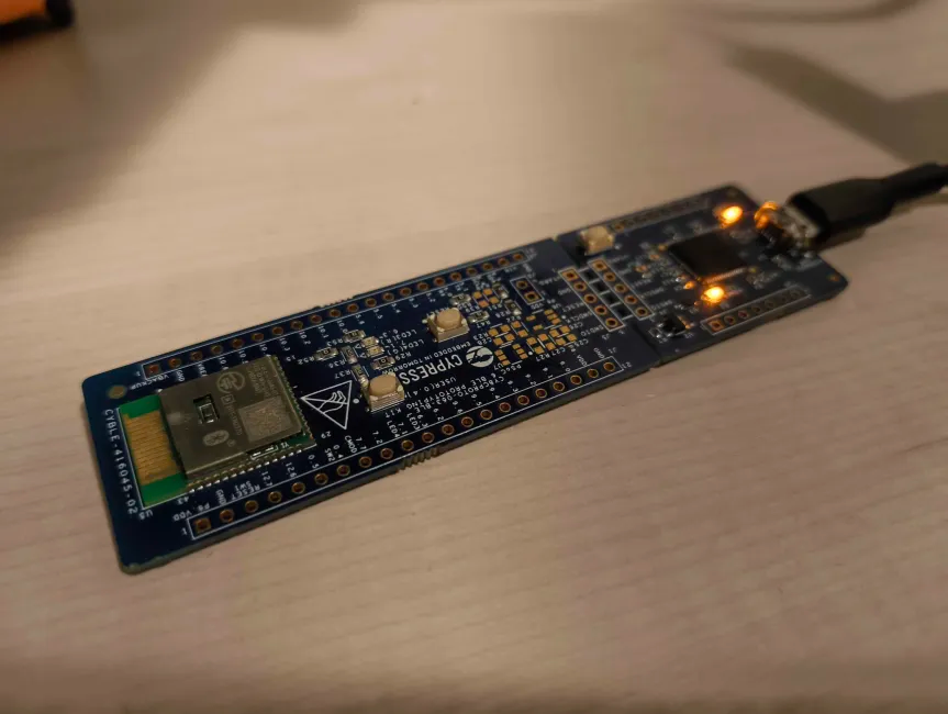 Taking a look at Cypress' PSoC 6 based CY8PROTO-063-BLE development board